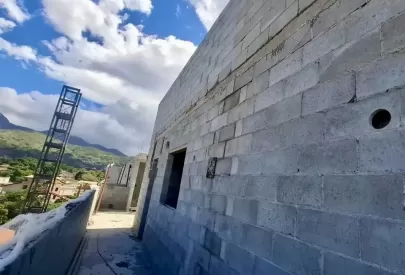 Alvenaria da cobertura