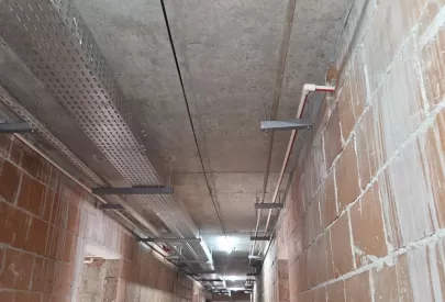 Distribuição de água quente e fria