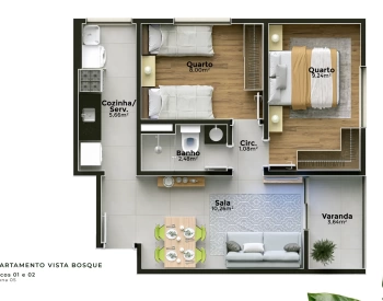 Blocos 01 e 02 - coluna 05